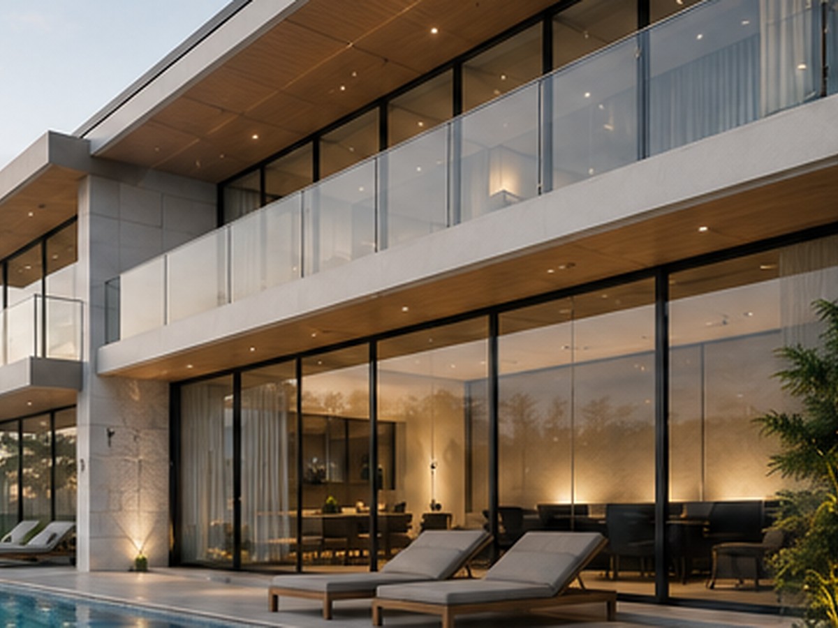 Modern residential windows